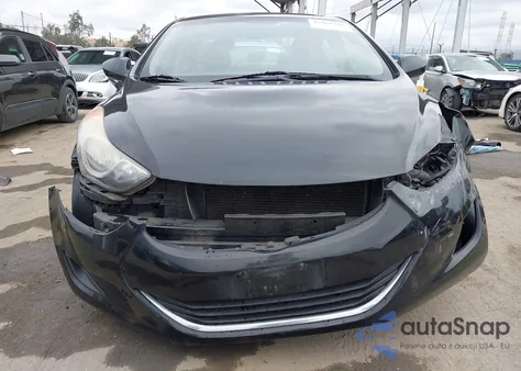 2011 Hyundai Elantra Gls (Ulsan Plant) from USA, damaged, VIN KMHDH4AE9BU116736